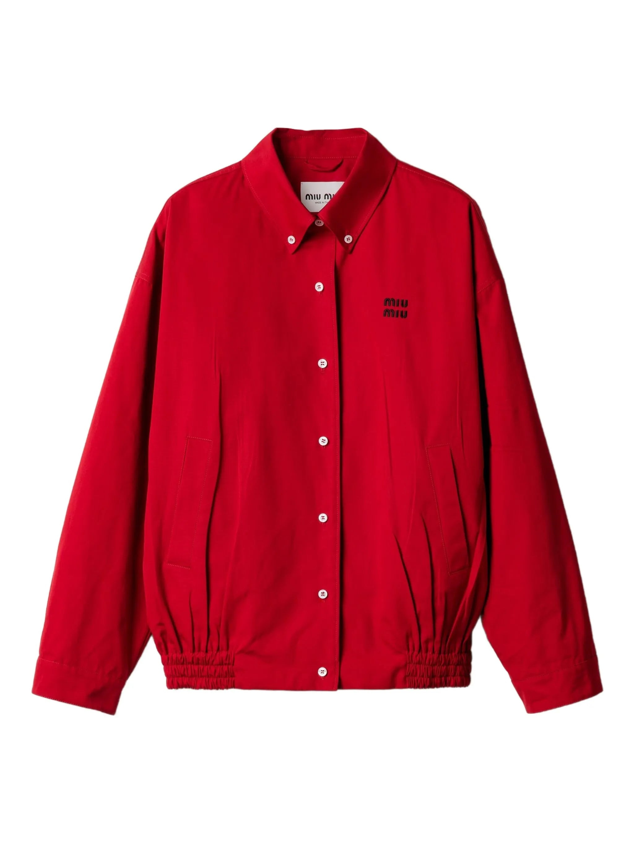 poplin bomber jacket - 1
