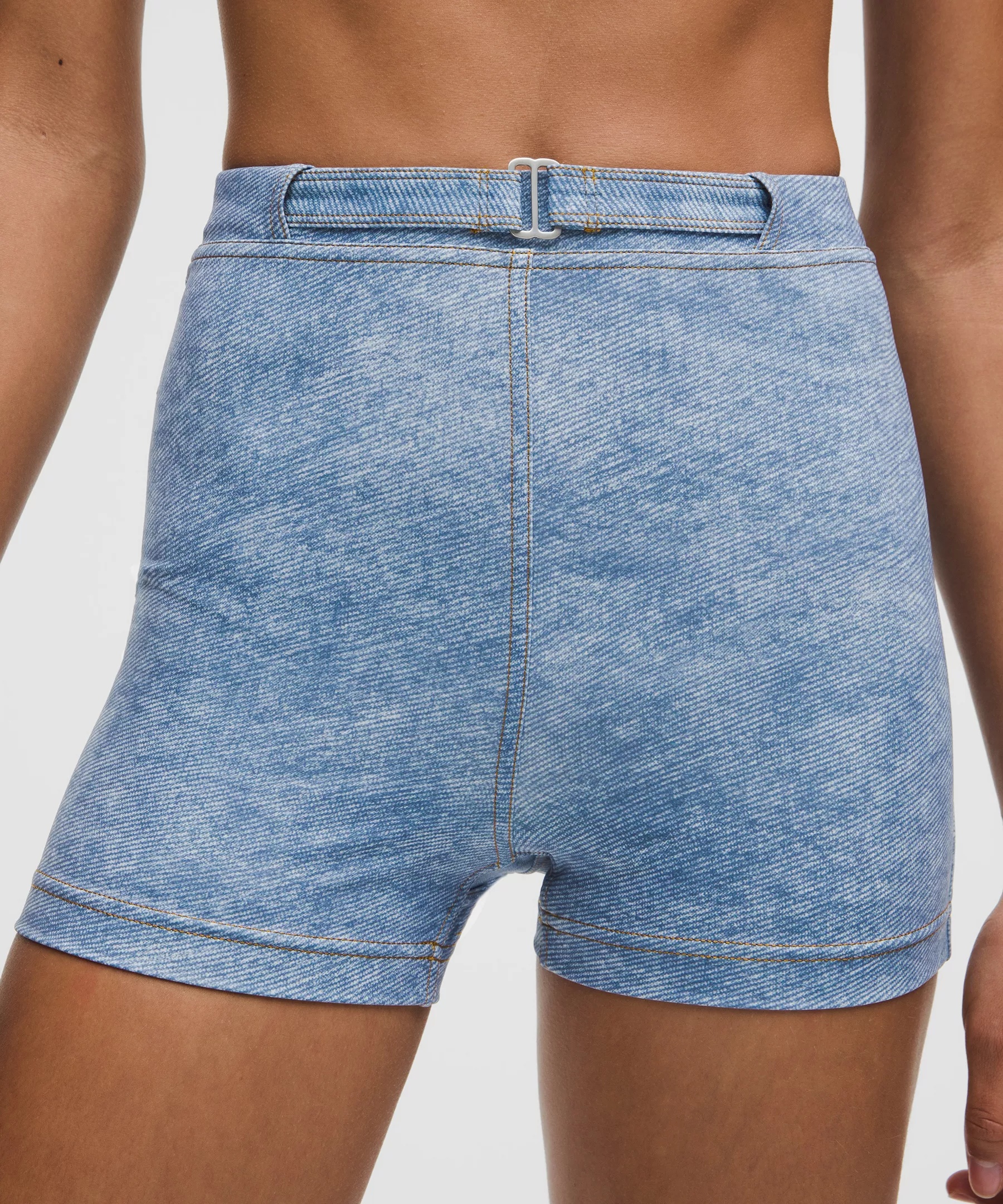 Set of the Month: Denim Dreams *Everlux Denim-Print Short 3" - 4