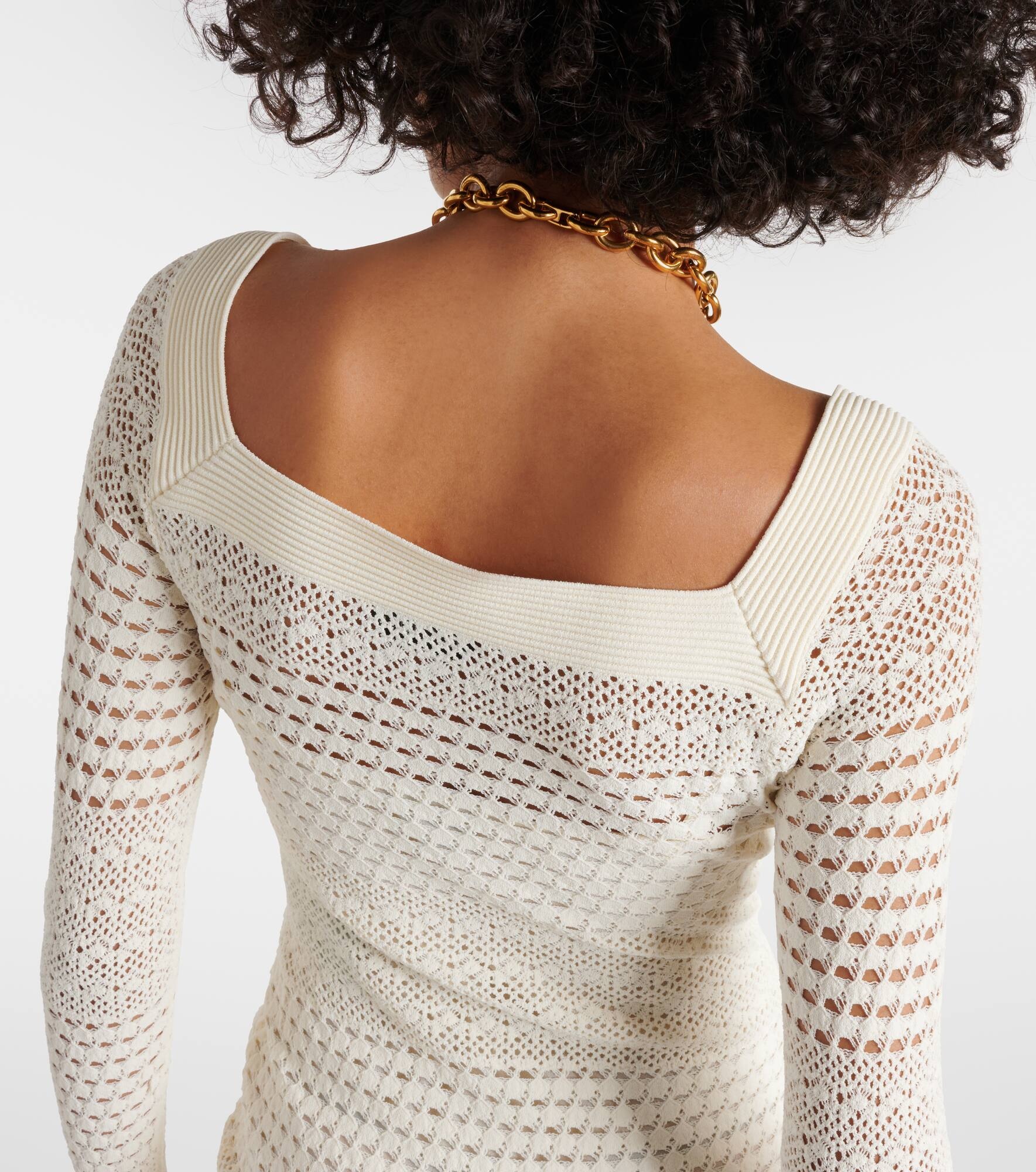 Crochet minidress - 5