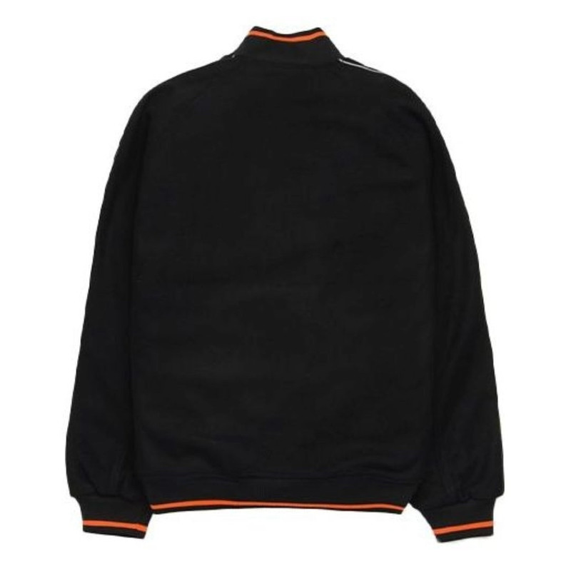 Converse Converse x Vince Staples Insulated Varsity Jacket 'Black Orange' 10016952-A01 outlook