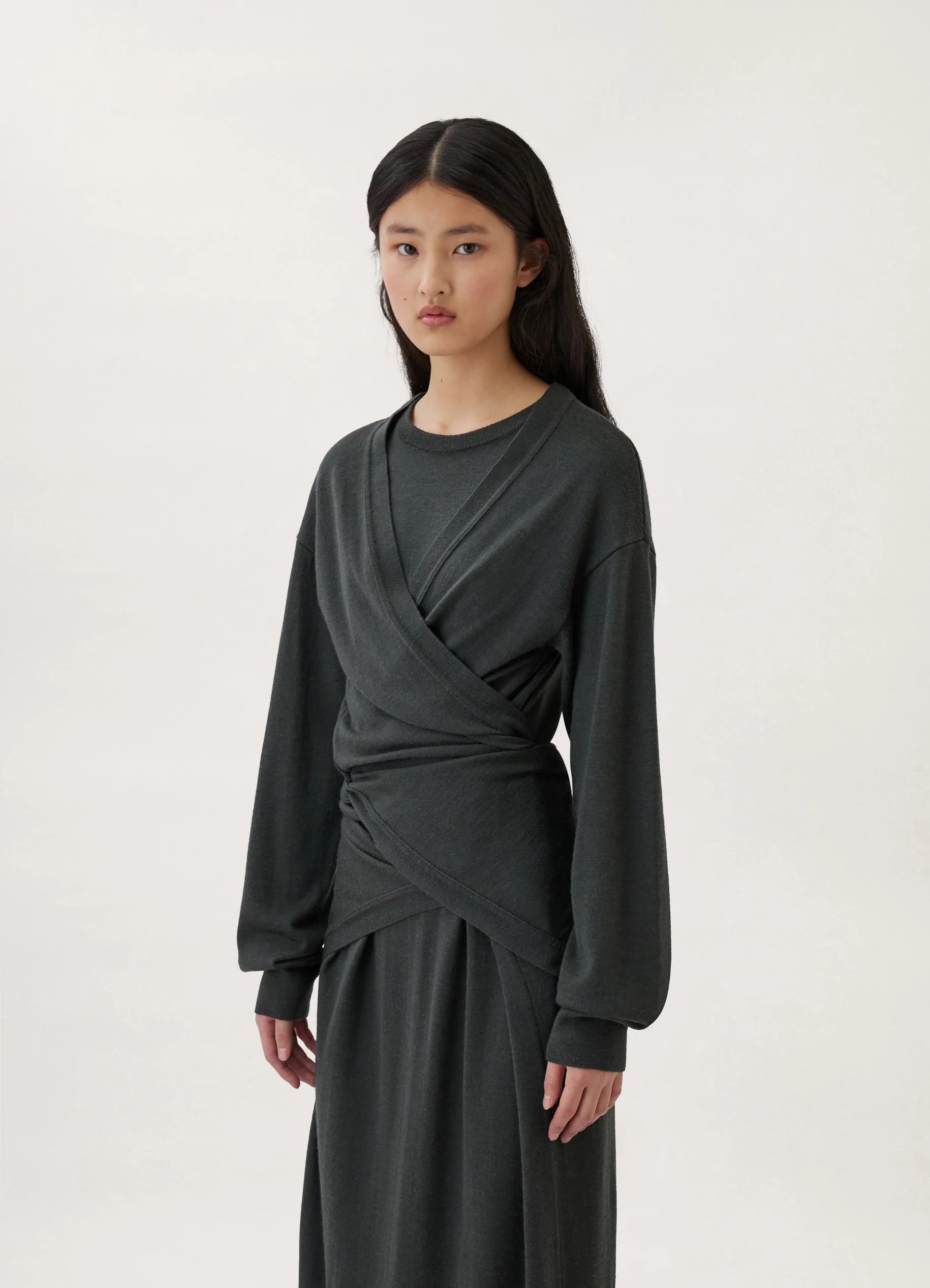 WRAP DRESS
MERINO BLEND - 4