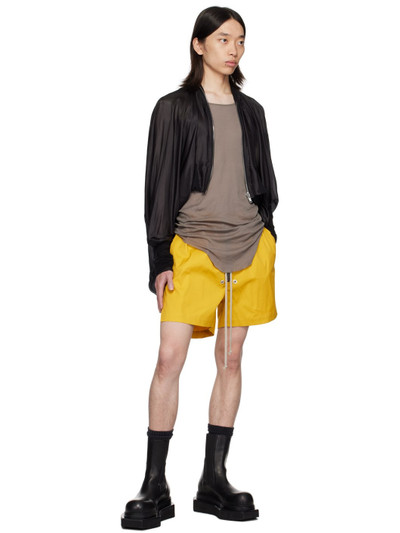 Rick Owens Yellow Porterville Bela Boxers Shorts outlook