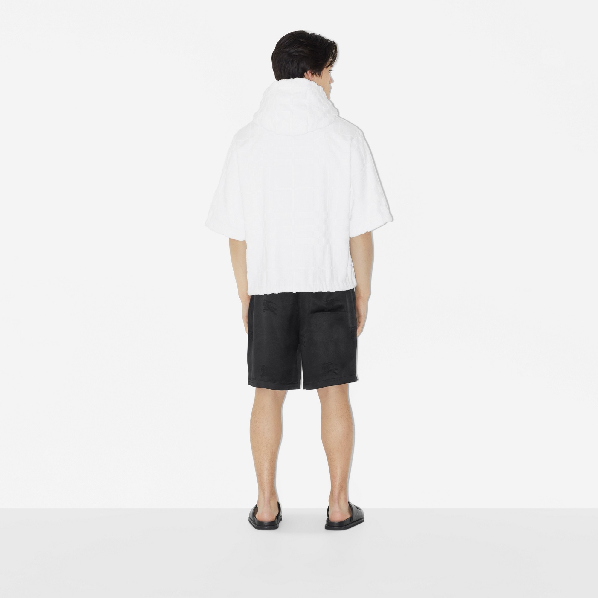 Check Cotton Hoodie - 4