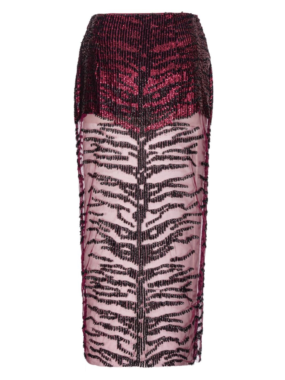 sequin-embellished midi skirt - 2