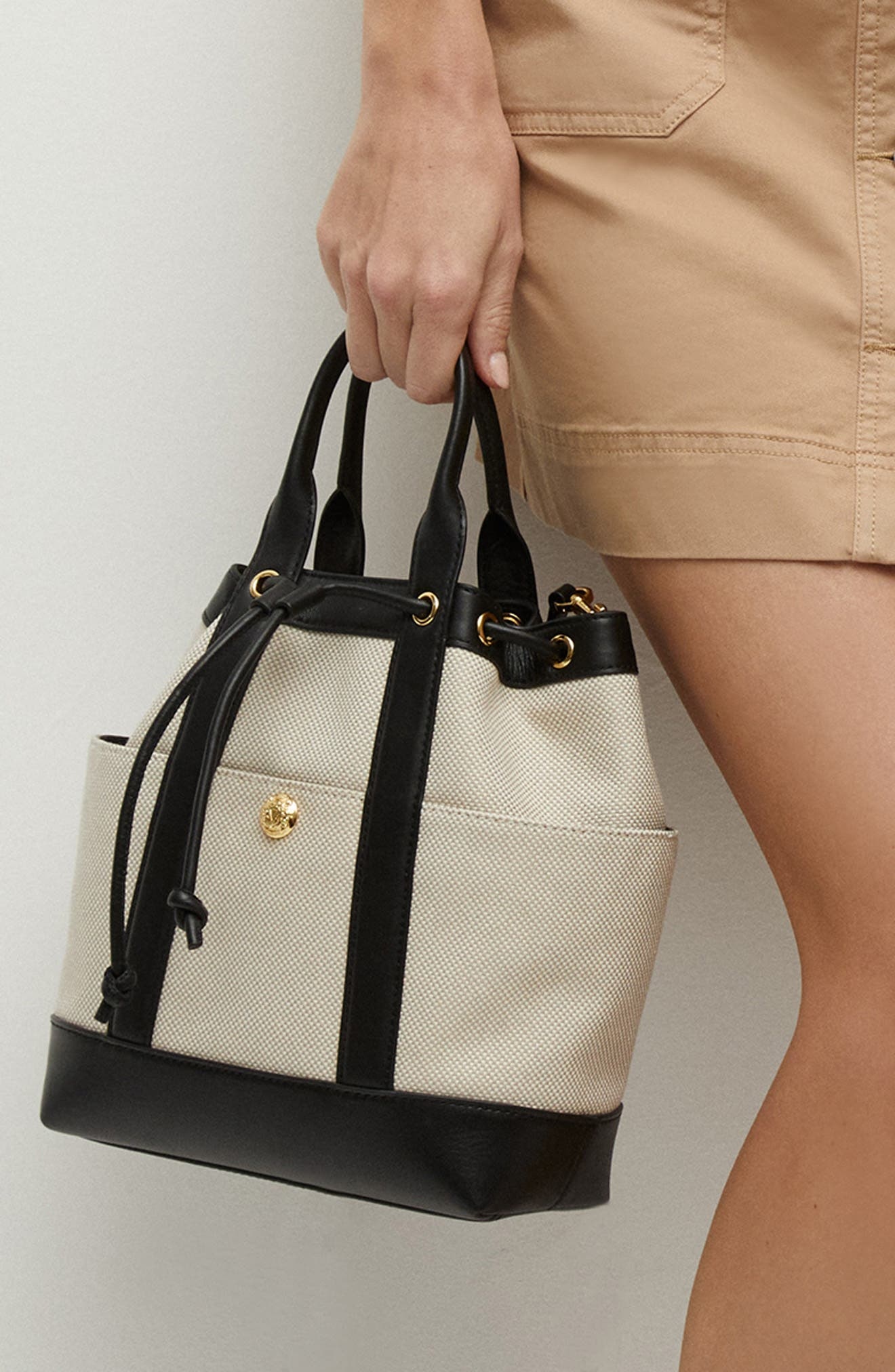 Veronica Beard Goody Tote in Natural Black at Nordstrom - 2