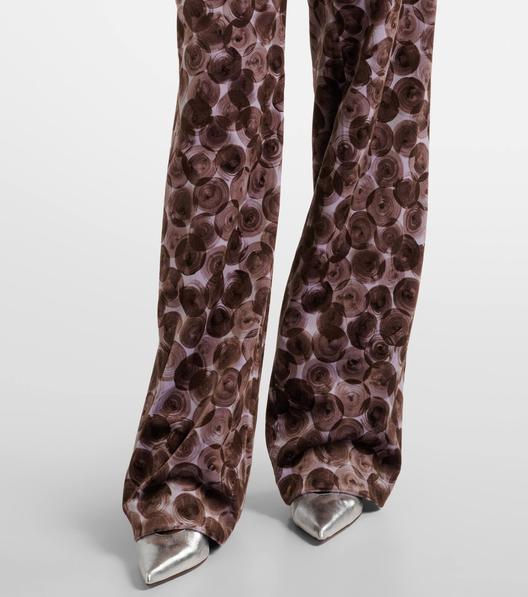 Pantera cotton-blend straight pants - 5