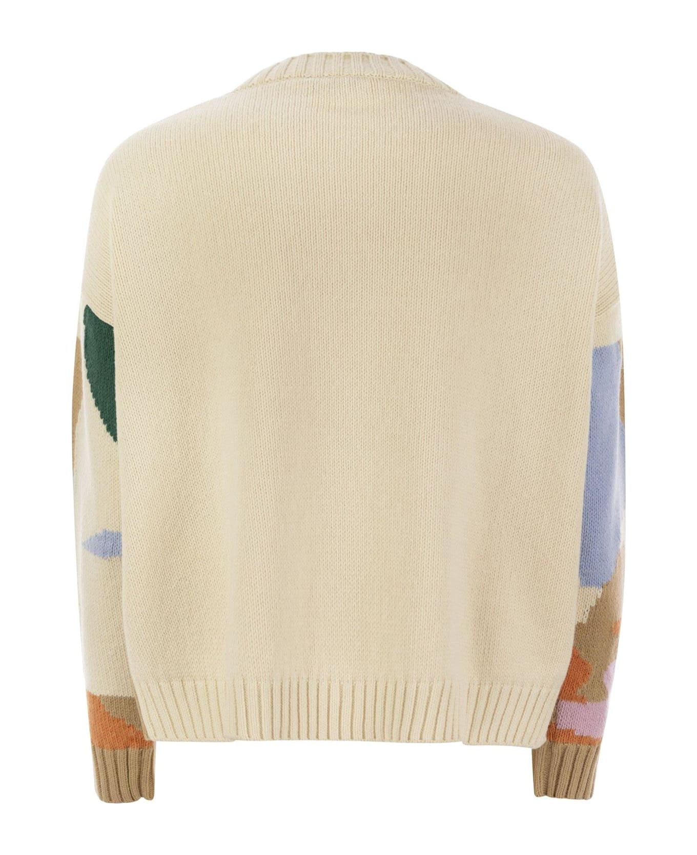 Fabian Crewneck Knit Jumper - 2