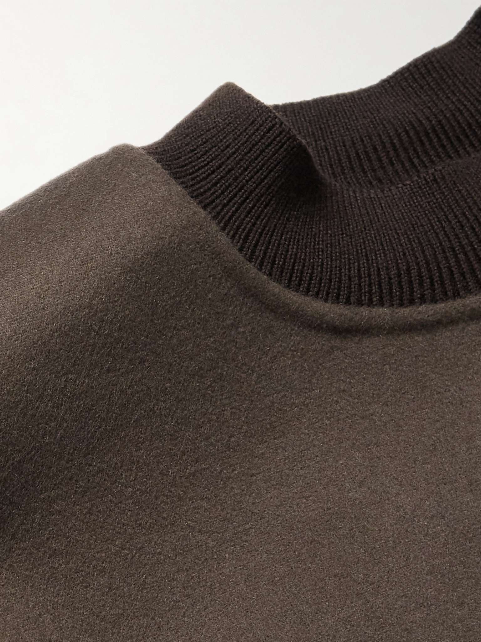 Eternal Brushed Wool and Cashmere-Blend Sweater - 5
