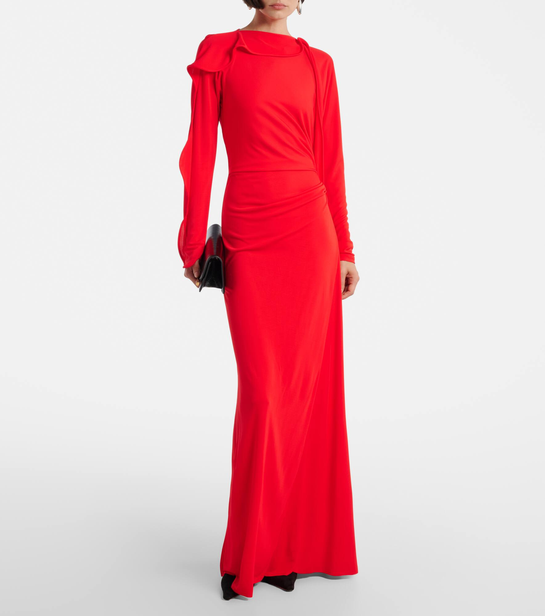 Draped maxi dress - 2