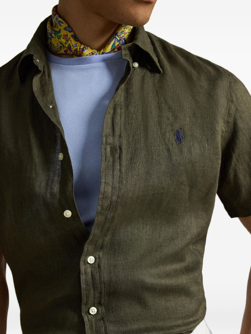 embroidered short-sleeve shirt 5