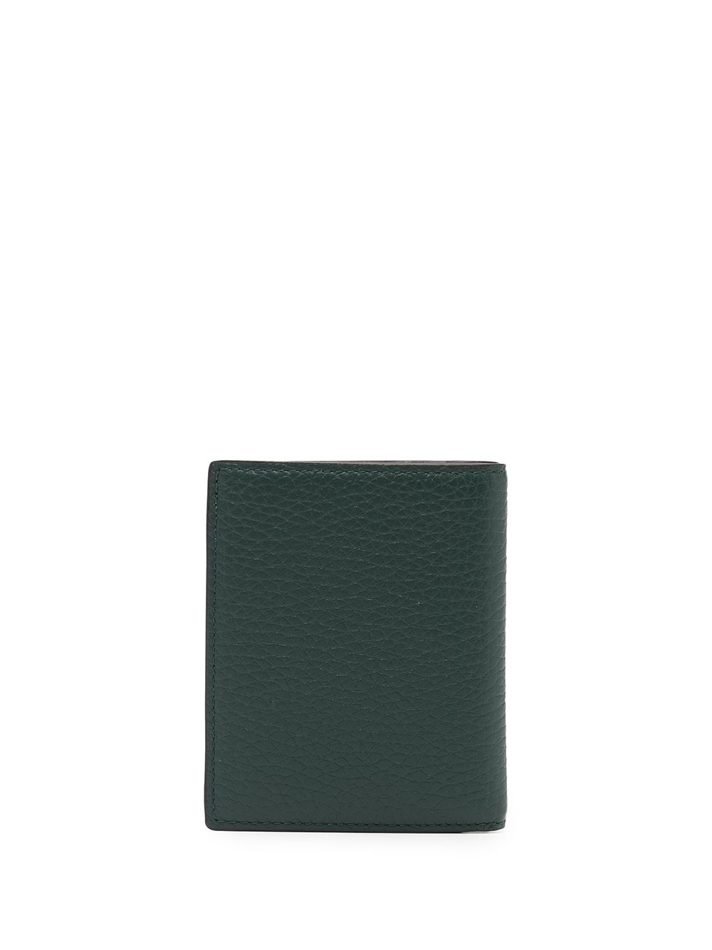 grained leather cardholder - 2