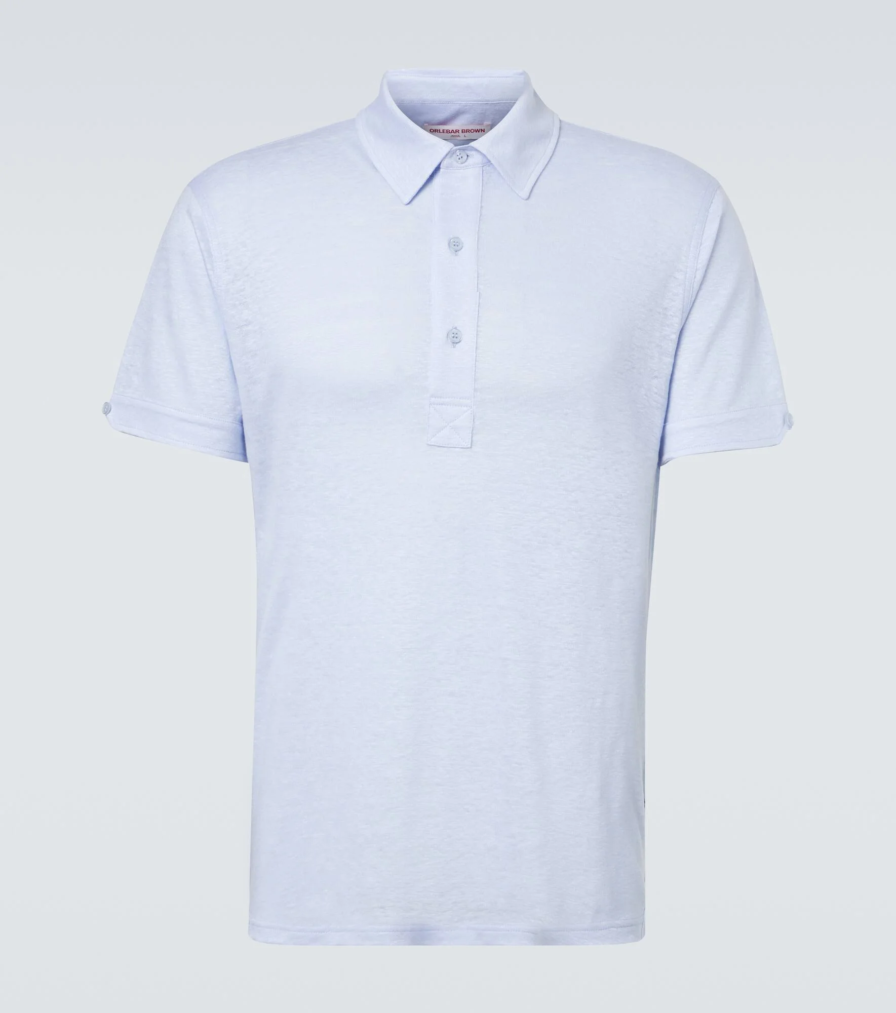 Sebastian linen polo shirt - 1