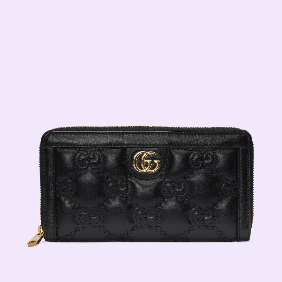 GG Matelassé zip-around wallet - 1