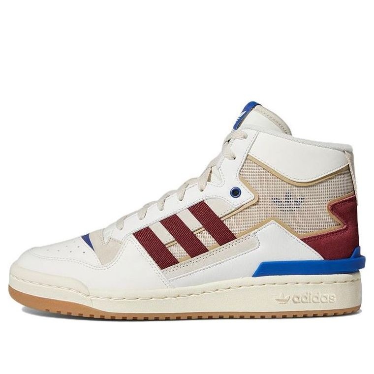 adidas Originals Forum Exhibit Mid 2 'White Collegiate Burgundy' GX4120 - 1