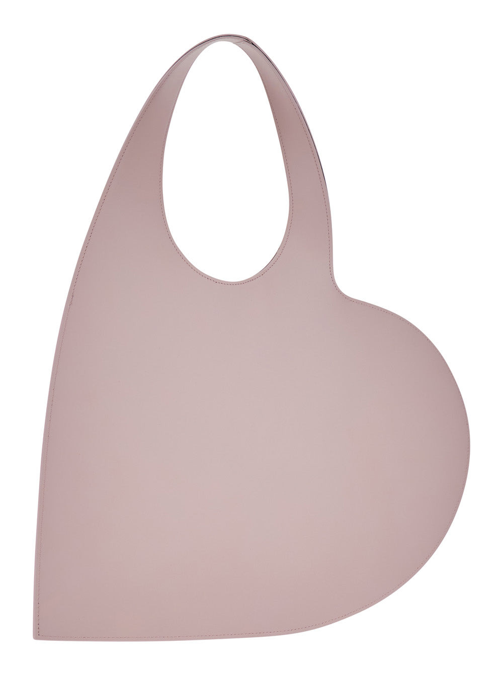 Coperni Women 'Heart' Pink Shoulder Bag With Logo Print In Leather Woman - 3
