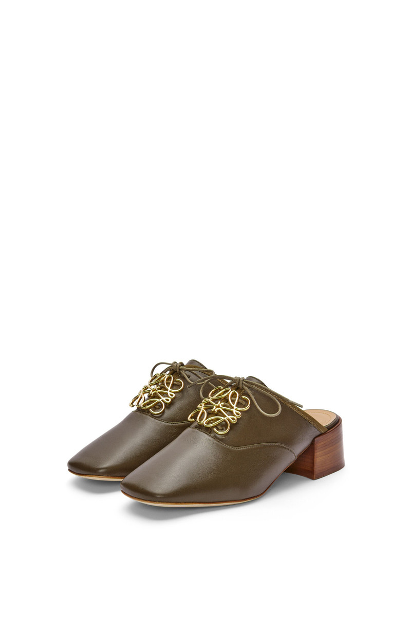 Loewe Anagram slip-on derby in lambskin outlook