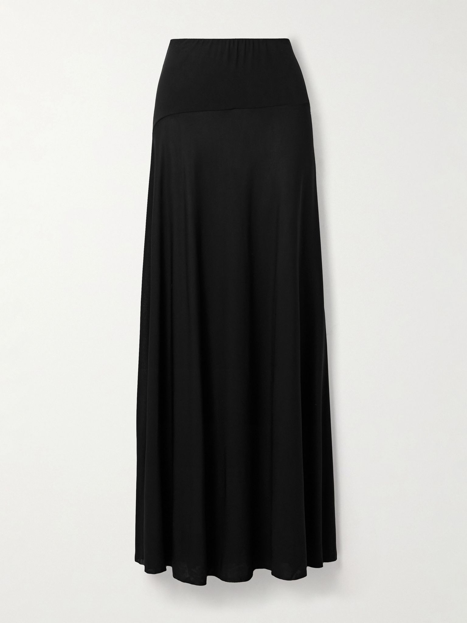 Mirla jersey maxi skirt Black - 1