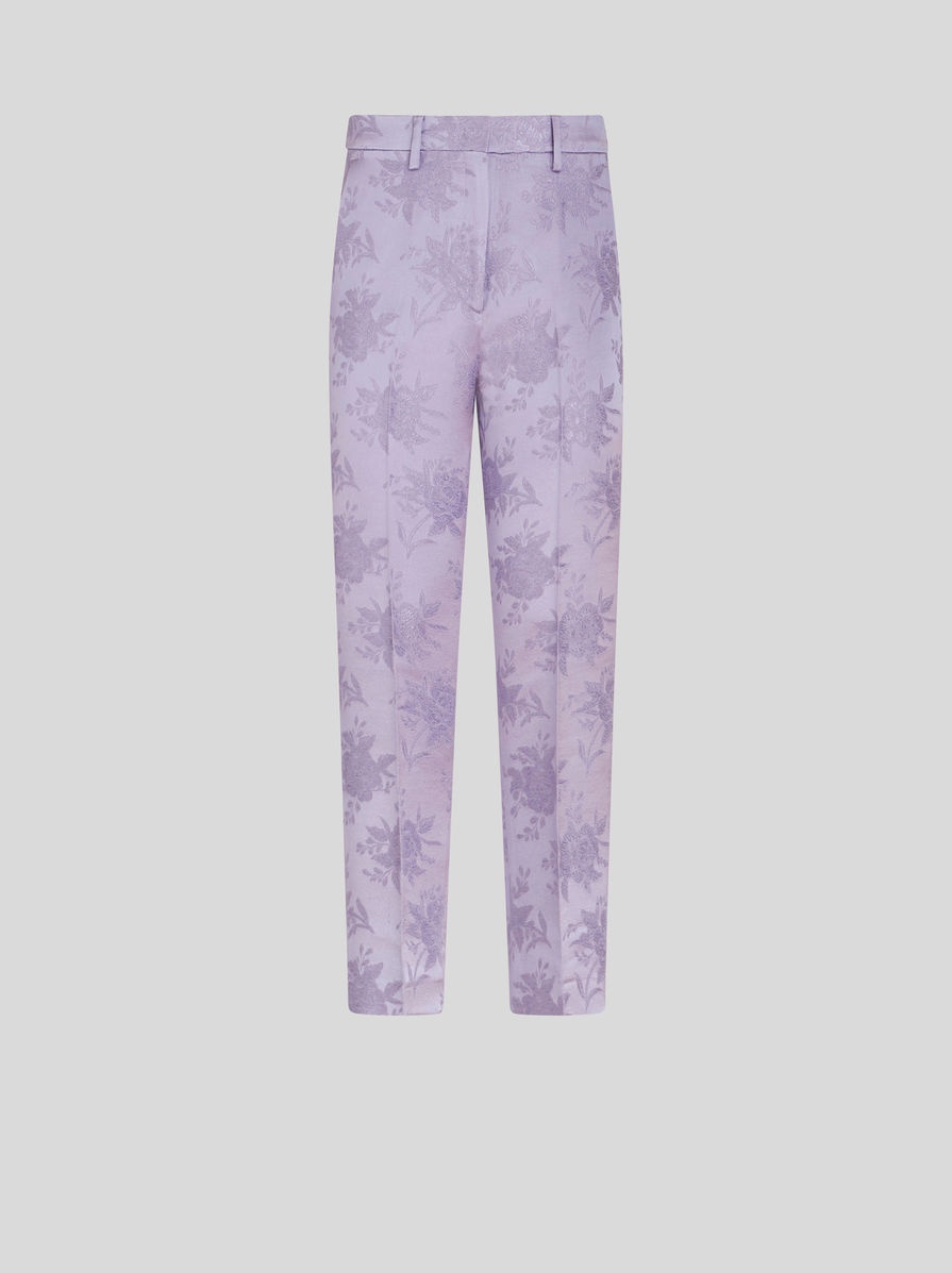 JACQUARD TROUSERS - 1