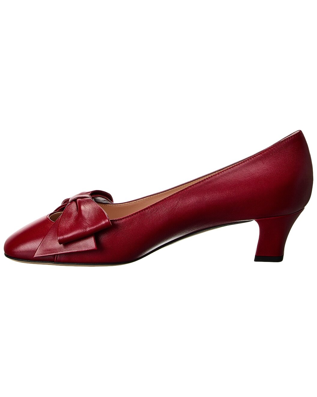 Valentino Bow 45 Leather Pump - 2
