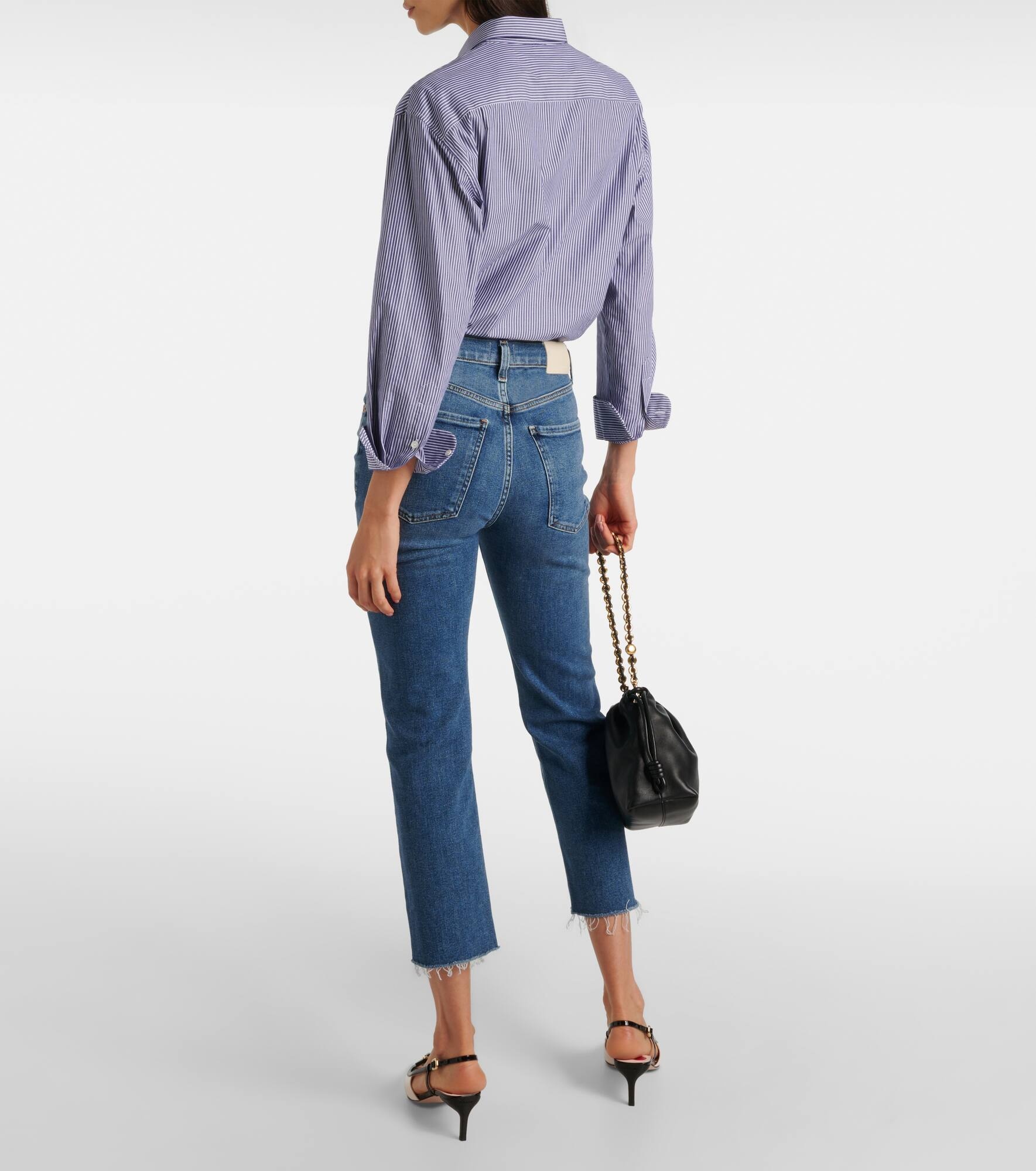 Daphne high-rise cropped straight jeans - 3