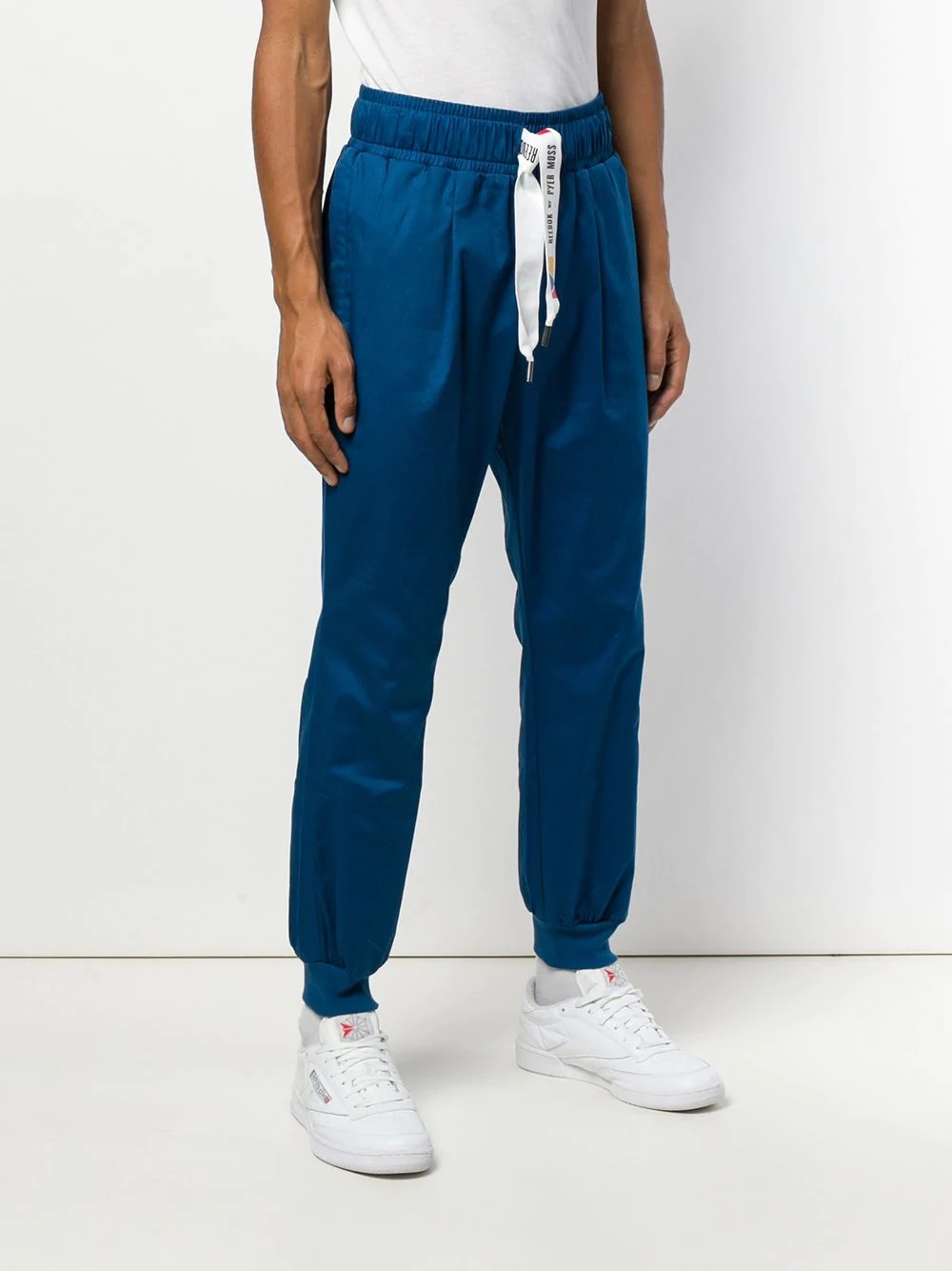 contrast drawstring track pants - 3