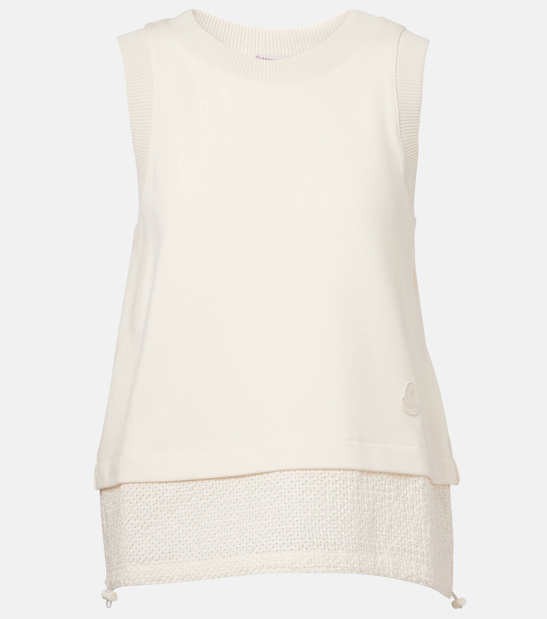 Layered cotton tank top - 1