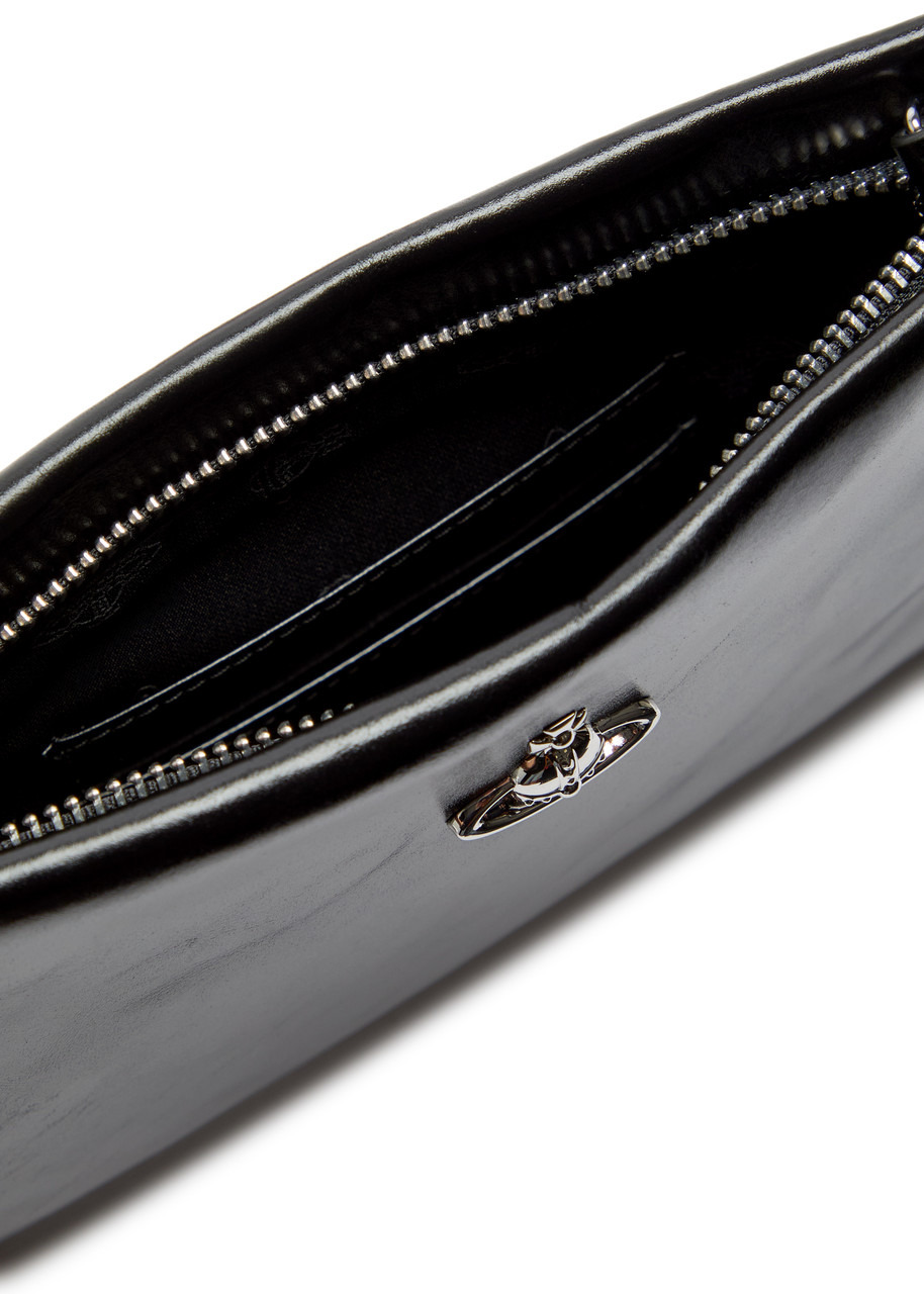 Vivienne Westwood Sadie Glossed Leather Clutch - 4