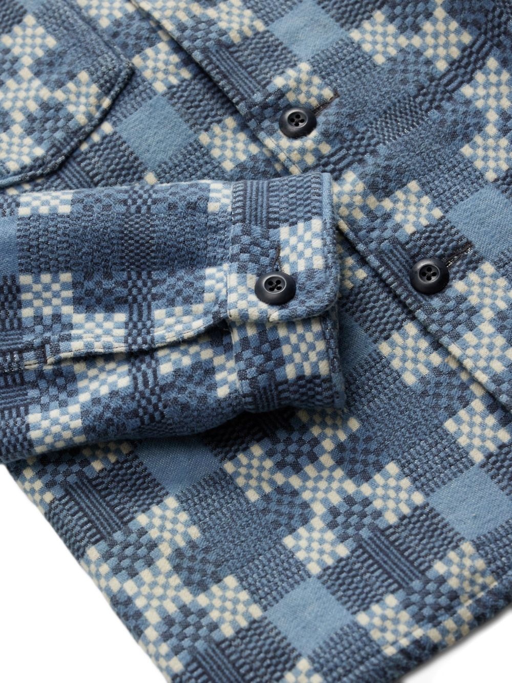 patterned-jacquard shirt - 5