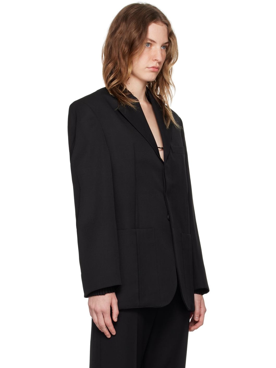 Black La Casa 'La veste d'Homme' Blazer - 2