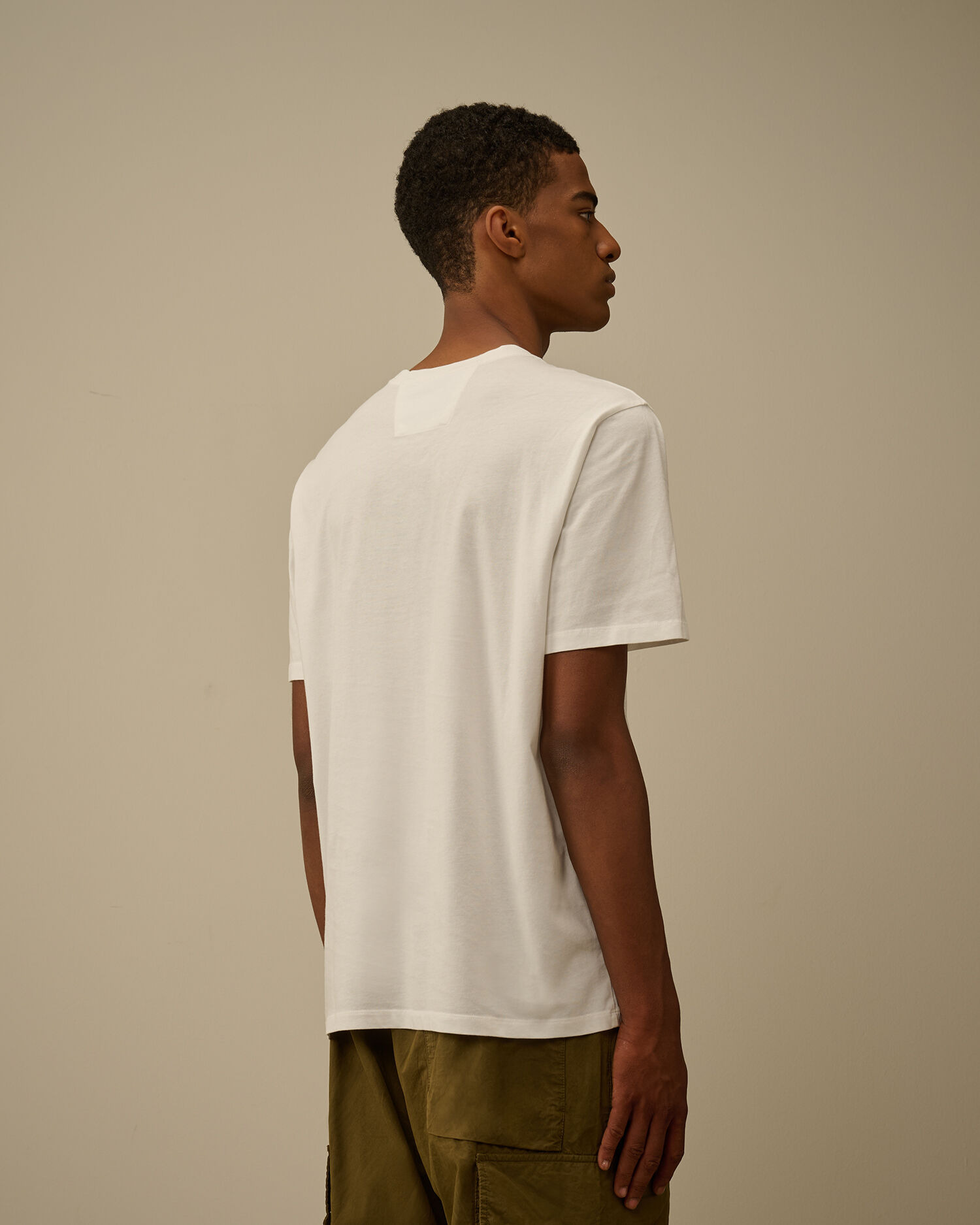 30/1 Jersey Short Sleeve Logo Patch T-Shirt - 4