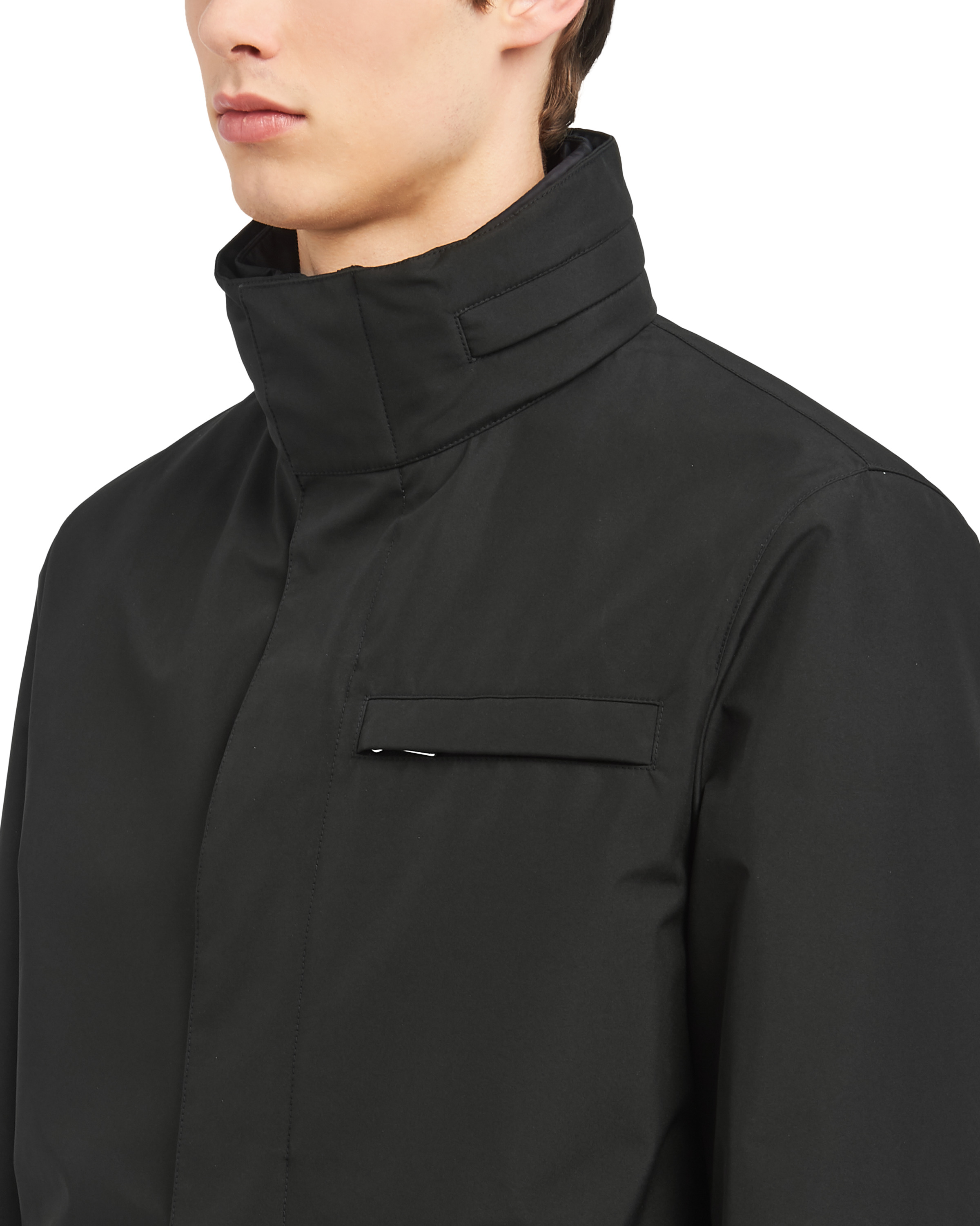 Technical fabric raincoat - 5