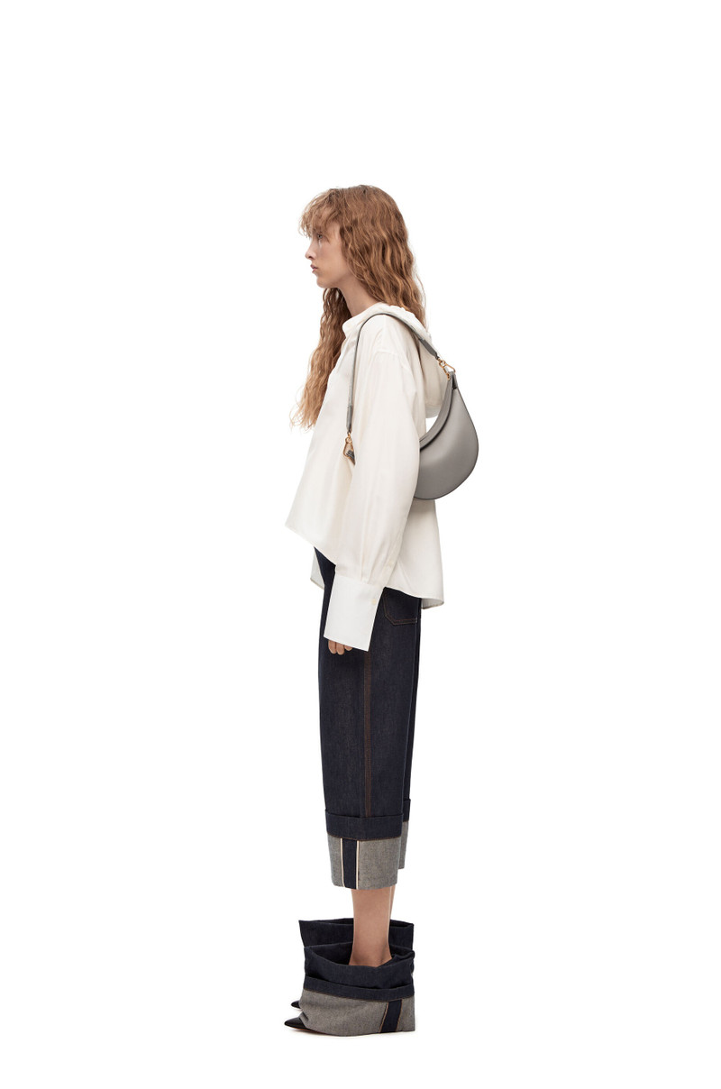 Loewe Small LOEWE Luna bag in satin calfskin and jacquard outlook