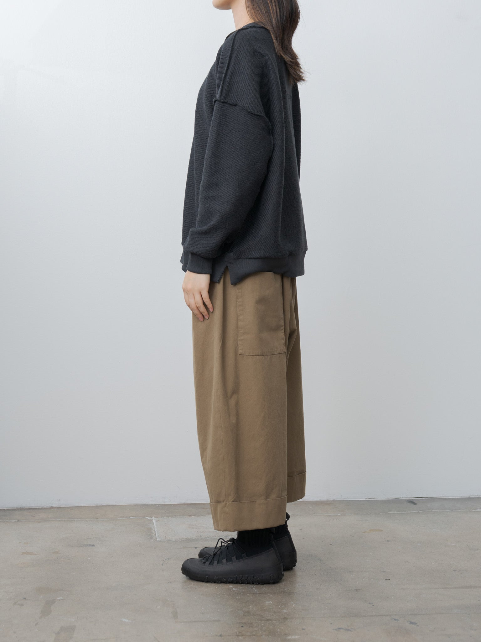 The Baker Trouser - Fine Canvas Cardamom - 3