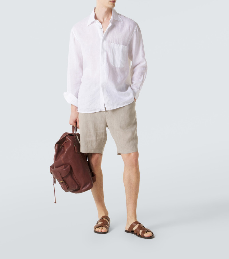 Sunspel Linen shorts outlook