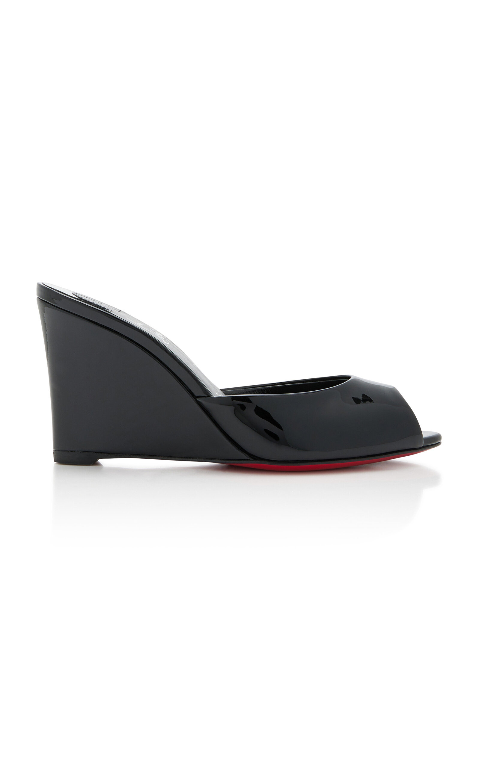 Me Dolly 85mm Patent Leather Wedge Pumps black - 1