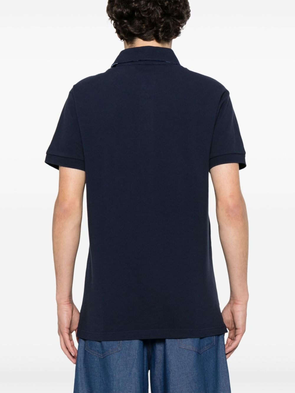 cotton polo shirt - 3