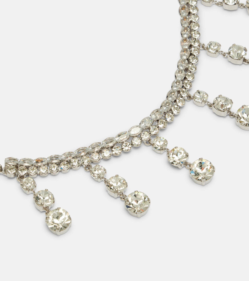 rabanne Crystal-embellished bracelet outlook