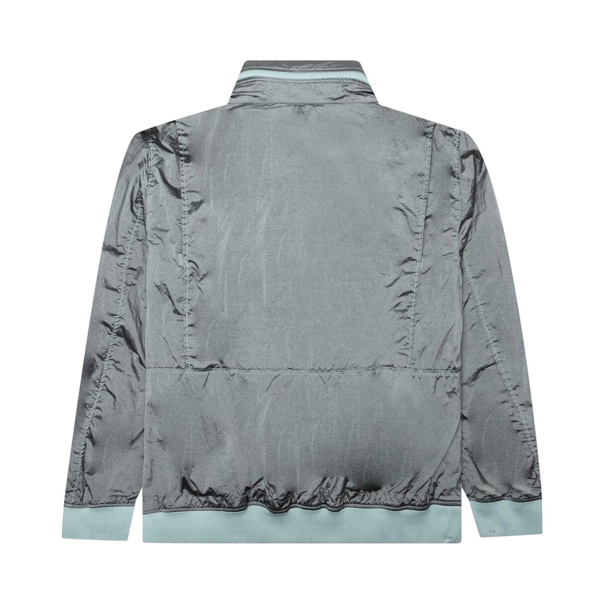 Stone Island Waffen Patch Foldable Hooded Zip Up Jacket 'Sky Blue' - 2