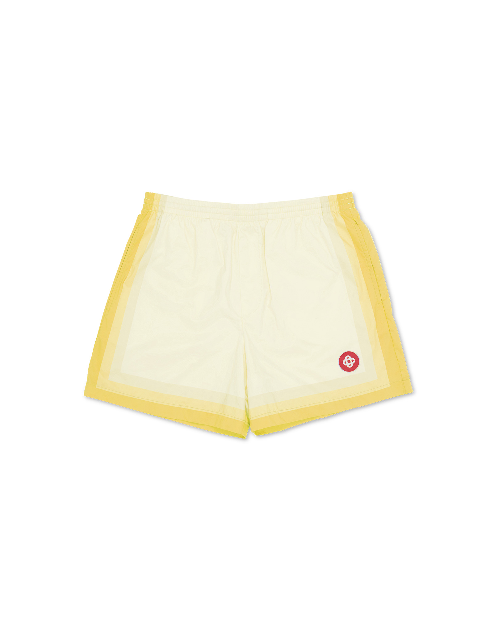 Yellow Gradient Swim Trunks - 1