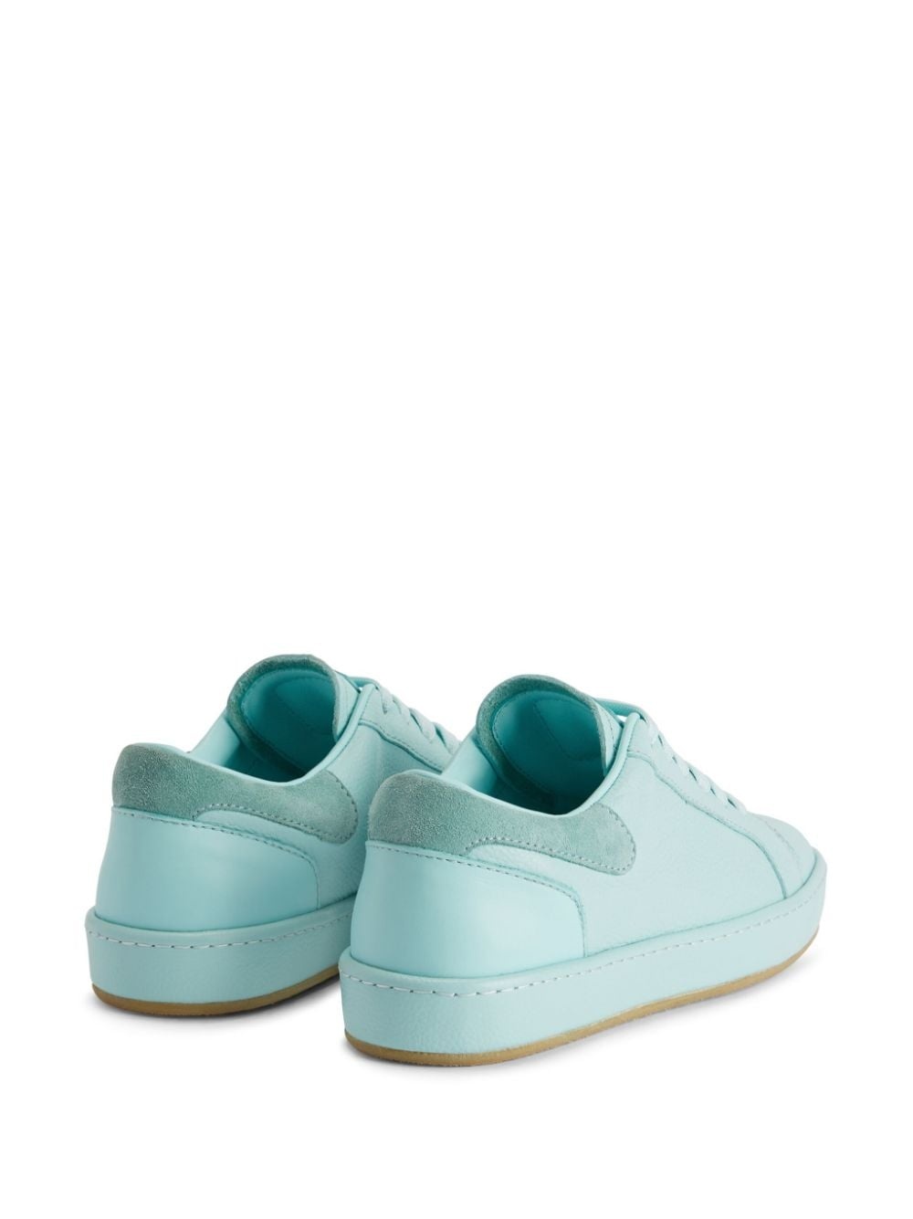 Gz-city pebbled leather sneakers - 3