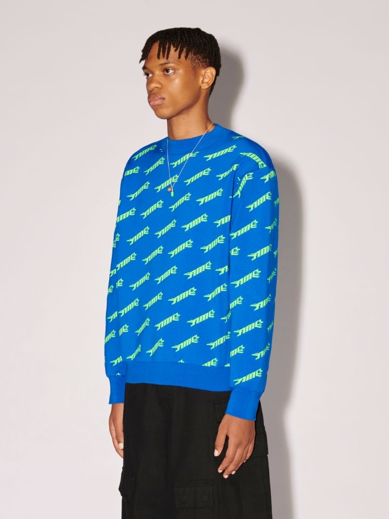 All Over Crewneck Sweater - 8