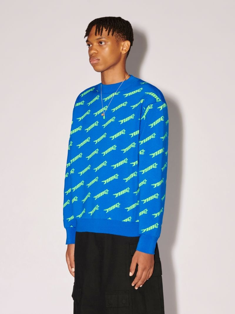 All Over Crewneck Sweater 8