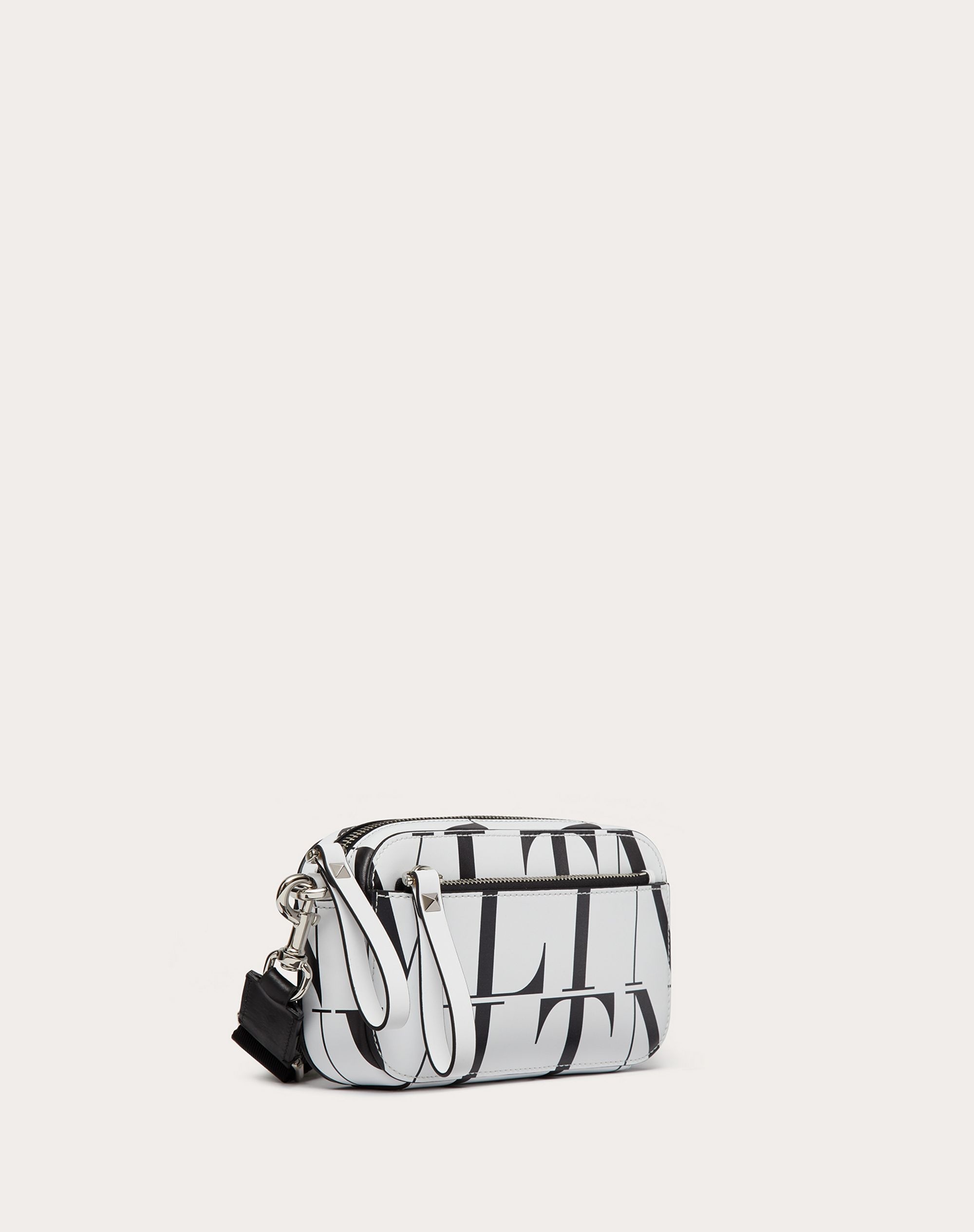 Small VLTN TIMES Leather Belt Bag - 2