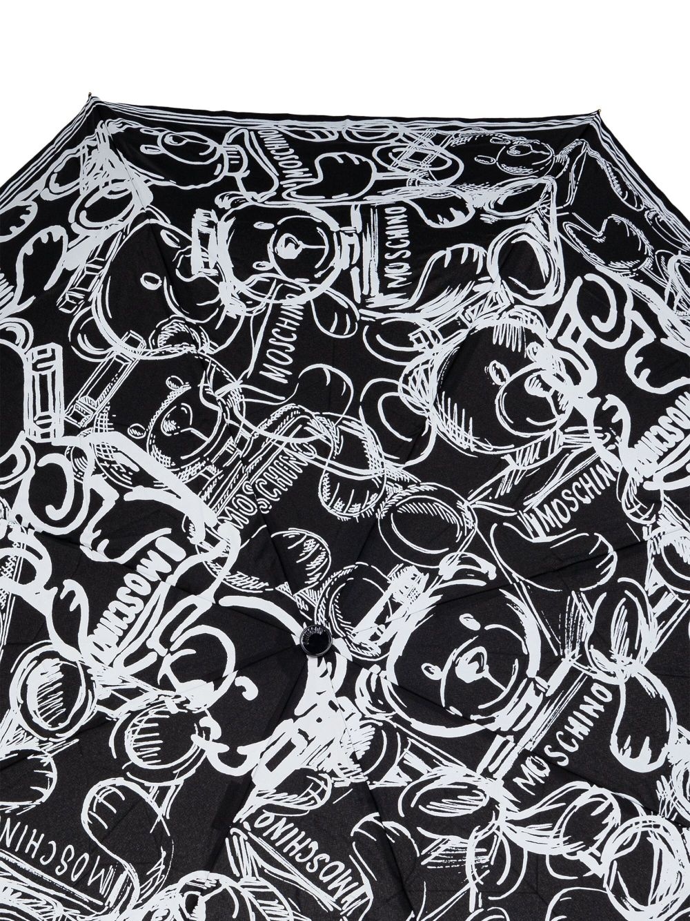 teddy bear-print umbrella - 4