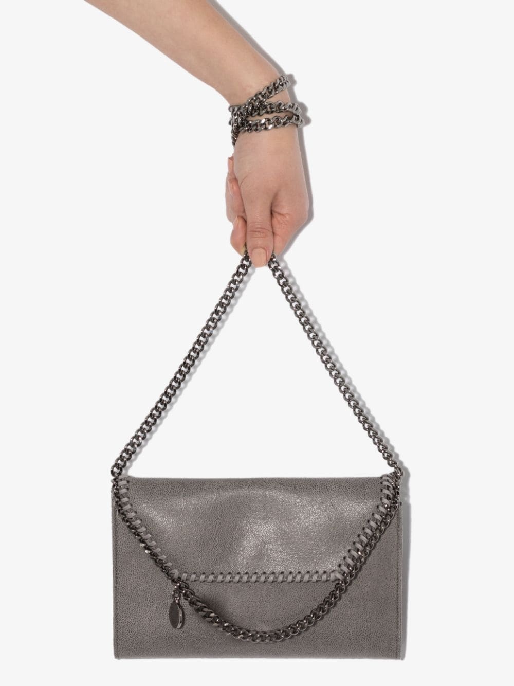 Falabella chain-trimmed shoulder bag - 3