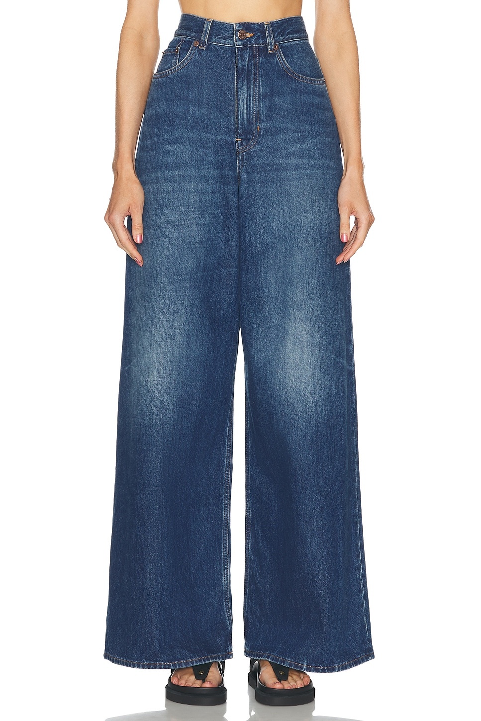 High Waisted Wide Leg - 1