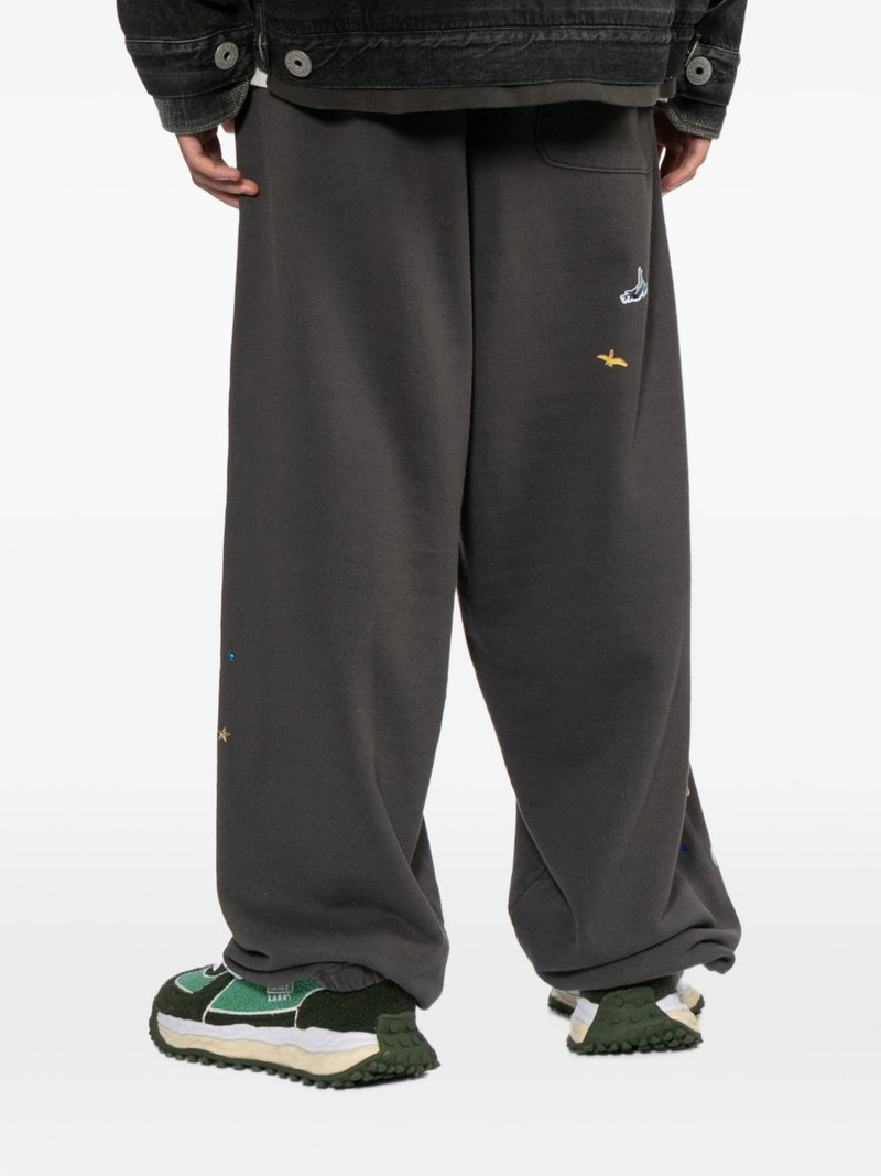 graphic drawstring trousers 4