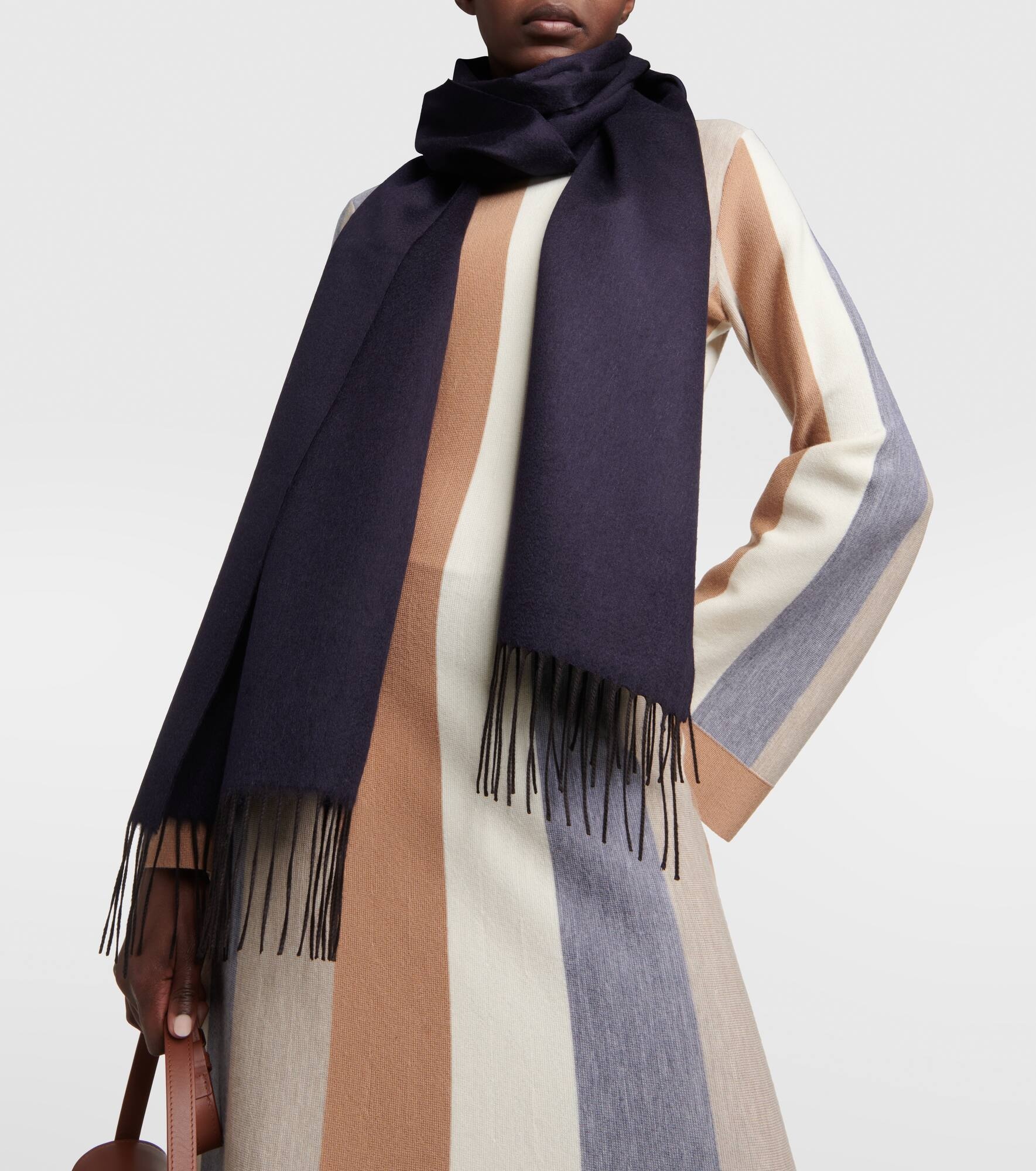 Blaine silk and cashmere scarf - 2