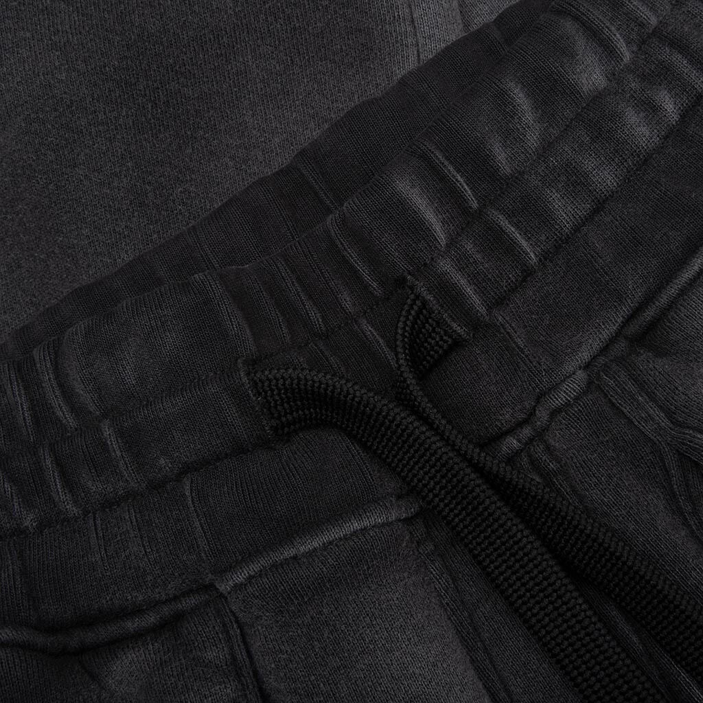 SUNFADE LOGO CARGO SWEATPANT - FADED BLACK - 3