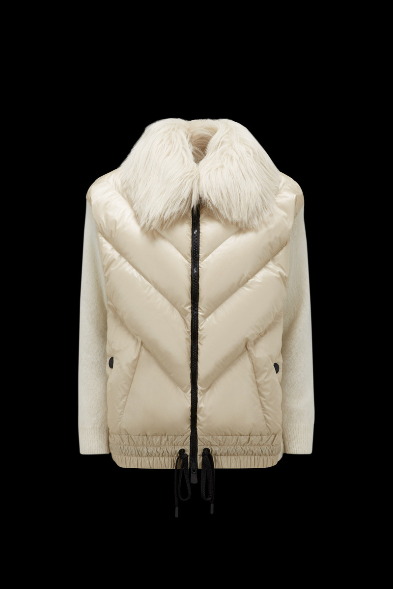 Padded Wool & Alpaca Zip-Up Cardigan 1